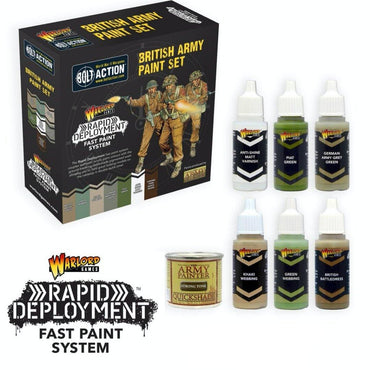 Bolt Action British Army Paint Set | Army Painter