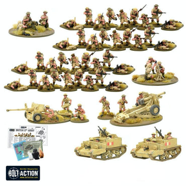 British 8th Army Bolt Action Starter Army Contents