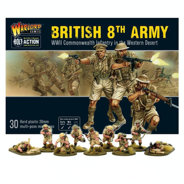 British 8th Army WWII Commonwealth Infantry | Bolt Action