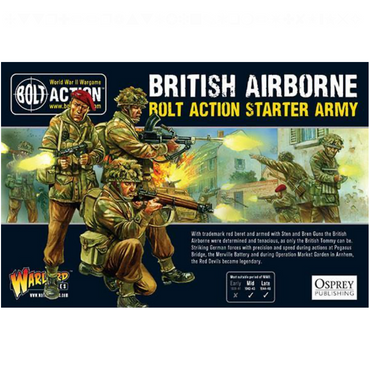 British Airborne Bolt Action Starter Army | Warlord Games