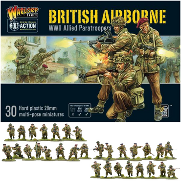 British Airborne WWII Allied Paratroopers | Bolt Action
