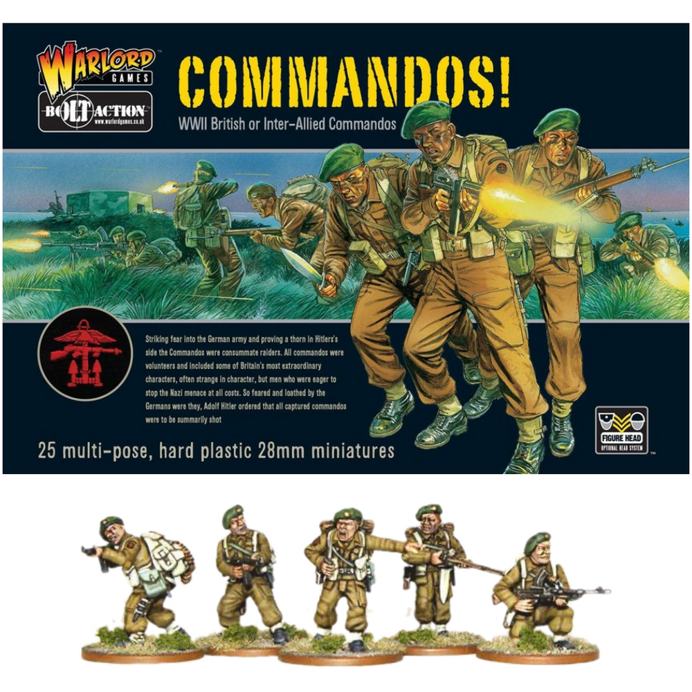 Commandos! WWII British or Inter-Allied Commandos | Bolt Action
