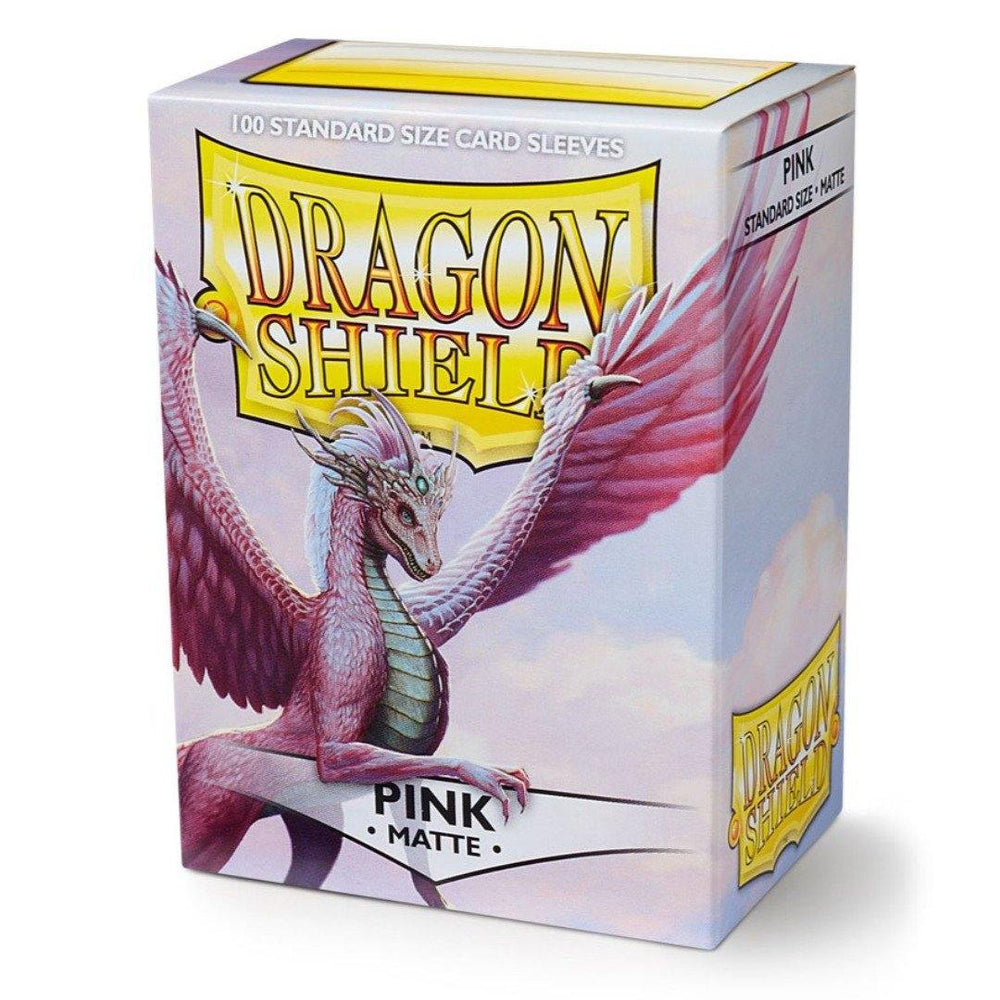 Dragon Shield Pink Matte - 100 Standard Sleeves