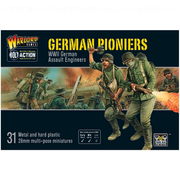 German Pioniers WWII German Assault Engineers | Bolt Action