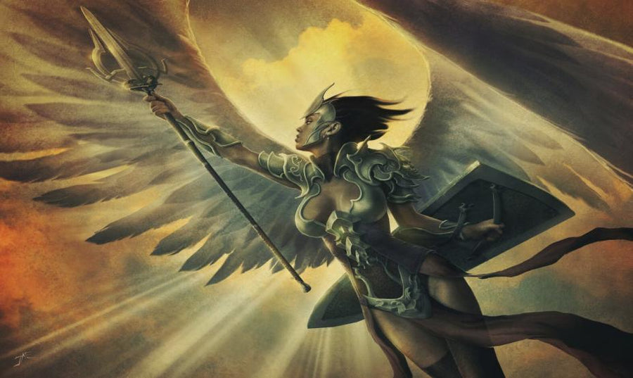 Golden Angel Jason Engel - Playmat