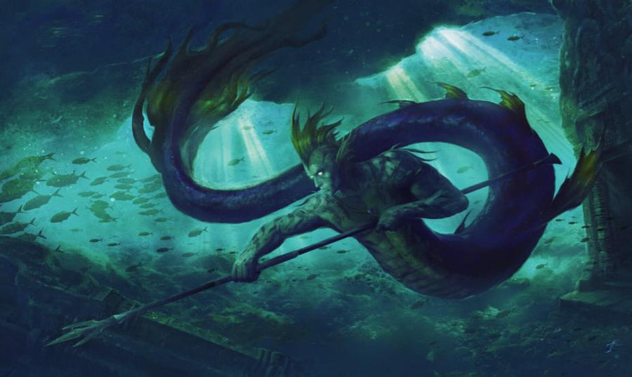 Merfolk Jason Engel - Playmat