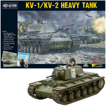 KV-1/KV-2 Heavy Tank (Plastic) | Bolt Action