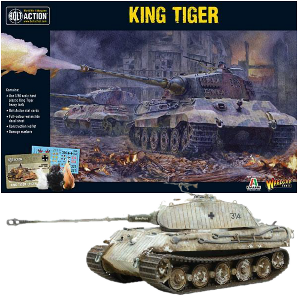 King Tiger Tank (Plastic) | Bolt Action
