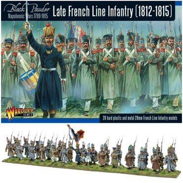 Late French Line Infantry (1812 - 1815) | Black Powder | Warlord Games