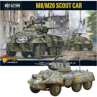 M8/M20 Greyhound Scout Car (Plastic) | Bolt Action