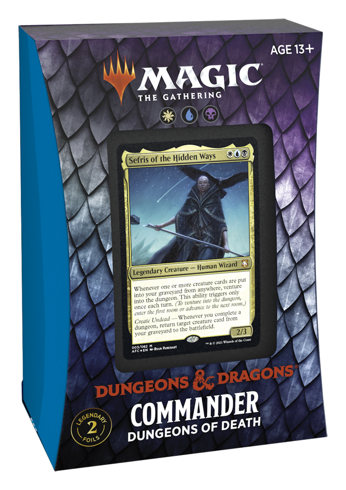 Adventures in the Forgotten Realms Commander Deck - Du geons of Death