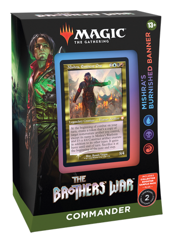 The Brothers War Commander Deck - Mishra's Burnished Banner