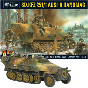 Sd.Kfz 251/1 Ausf D Hanomag (Plastic) | Bolt Action
