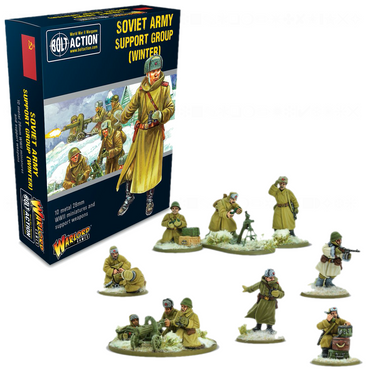 Soviet Army Support Group (Winter) | Bolt Action