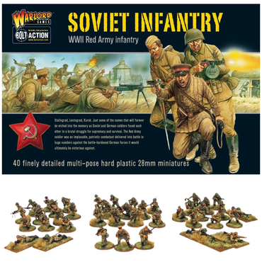 Soviet Infantry WWII Red Army Infantry | Bolt Action
