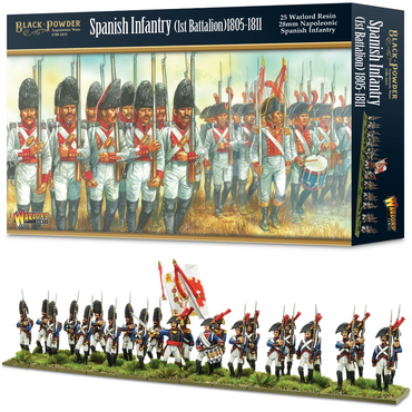 Spanish Infantry (1st Battalion) 1805-1811 | Black Powder