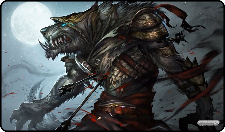 Werewolf Assassin - Playmat