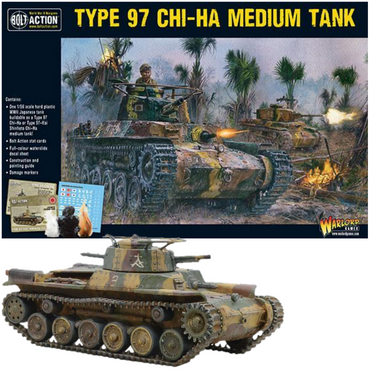 Type 97 Chi-Ha Medium Tank (Plastic) | Bolt Action