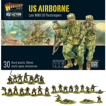 US Airborne Plastic Boxed Set | Bolt Action WW2 Miniatures