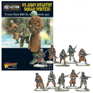 US Army Infantry Squad (Winter) | Bolt Action