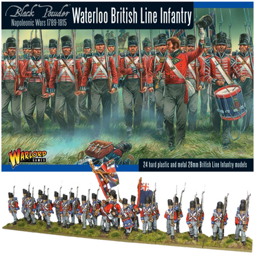 Waterloo British Line Infantry | Black Powder | Warlord Games