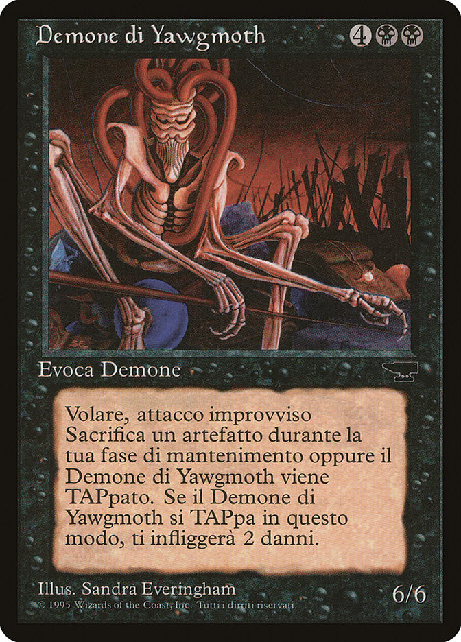 Yawgmoth Demon (Italian) [Rinascimento]