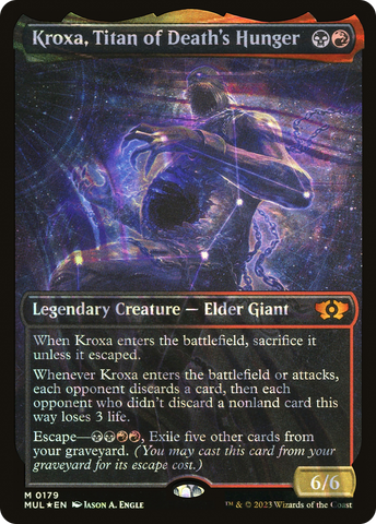 Kroxa, Titan of Death's Hunger (Halo Foil) [Multiverse Legends]