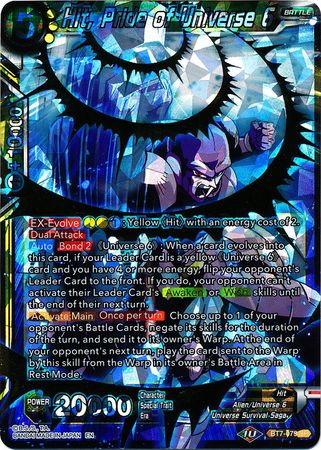 Hit, Pride of Universe 6 (BT7-079) [Assault of the Saiyans]