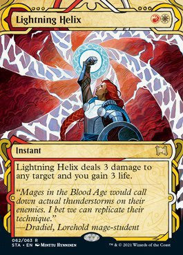 Lightning Helix (Foil Etched) [Strixhaven: School of Mages Mystical Archive]