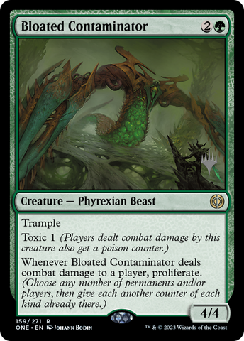 Bloated Contaminator (Promo Pack) [Phyrexia: All Will Be One Promos]