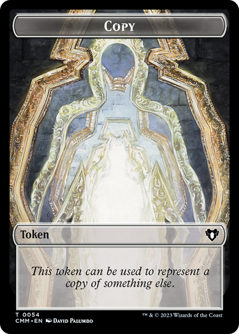 Copy (54) // Pegasus Double-Sided Token [Commander Masters Tokens]