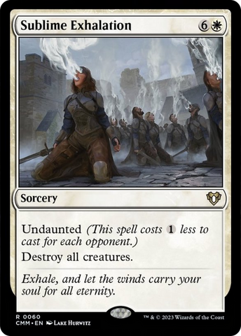 Sublime Exhalation [Commander Masters]