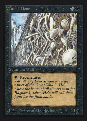 Wall of Bone [Collectors' Edition]
