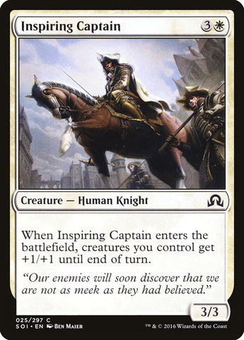 Inspiring Captain [Shadows over Innistrad]