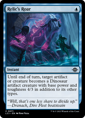 Relic's Roar [The Lost Caverns of Ixalan]