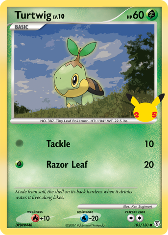 Turtwig (103/130) [First Partner Pack]