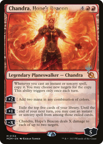 Chandra, Hope's Beacon (Promo Pack) [March of the Machine Promos]