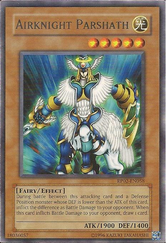 Airknight Parshath [RP02-EN058] Rare