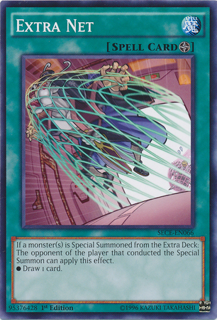 yugioh trap cards that special summon from extra deck Love this card! I always have this in the side deck to shut down a lot of decks for a turn, but I almost never see anyone else use it. Thoughts? :