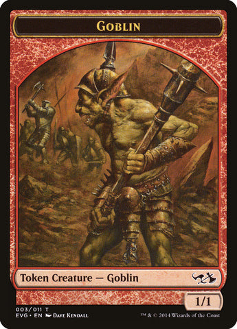 Goblin Token (Elves vs. Goblins) [Duel Decks Anthology Tokens]