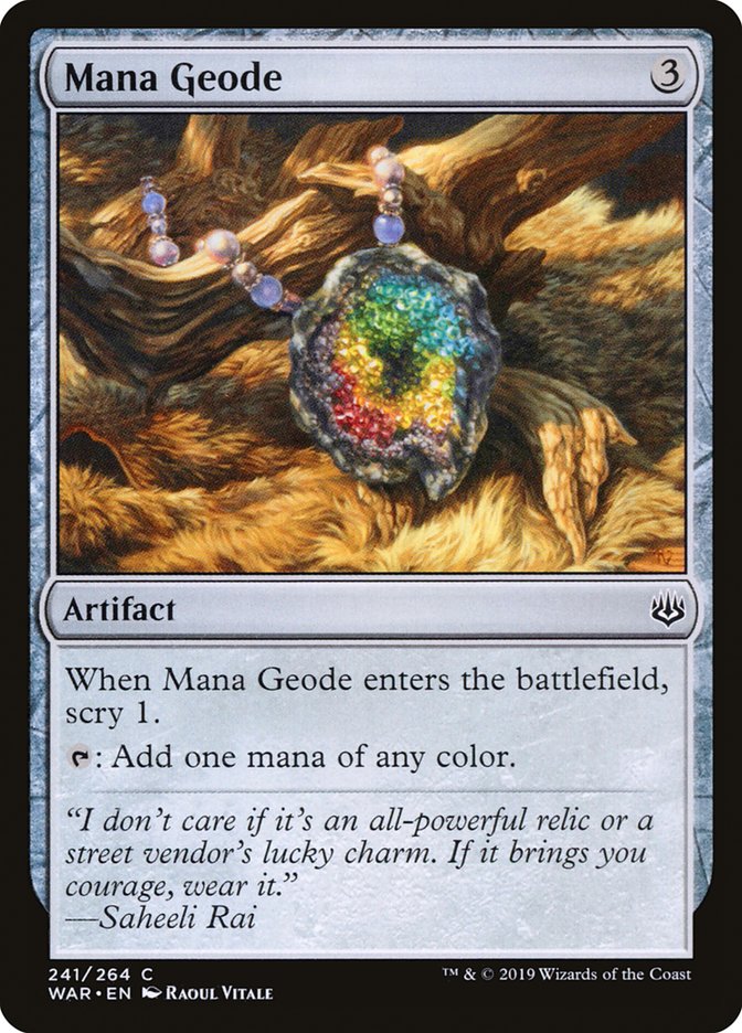 Mana Geode [War of the Spark]