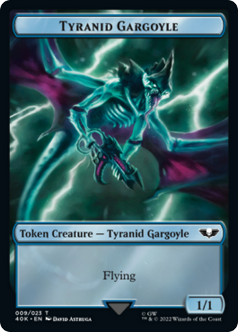 Tyranid (17) // Tyranid Gargoyle [Universes Beyond: Warhammer 40,000 Tokens]