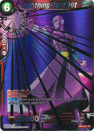 Lightning-fast Hit (BT1-011) [Galactic Battle]