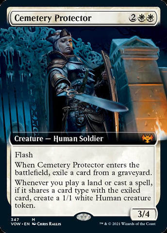 Cemetery Protector (Extended Art) [Innistrad: Crimson Vow]