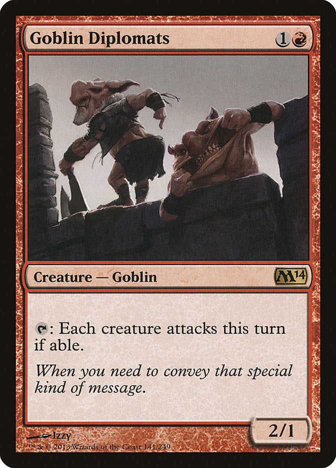 Goblin Diplomats [Magic 2014]