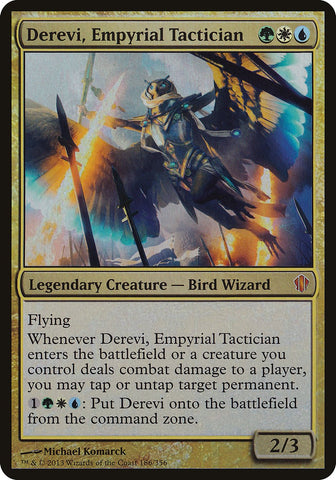 Derevi, Empyrial Tactician (Oversized) [Commander 2013 Oversized]
