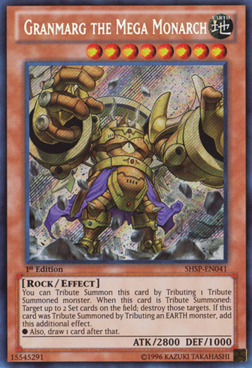 yugioh mega monarch cards YU-GI-OH! - Zaborg The (NECH-EN037) - The New Challengers - Unlimited Edition All cards will be carefully packed for safe transit. Yugioh Card "Estrome the Mega