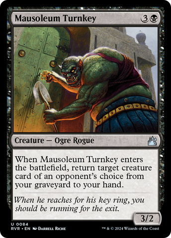 Mausoleum Turnkey [Ravnica Remastered]