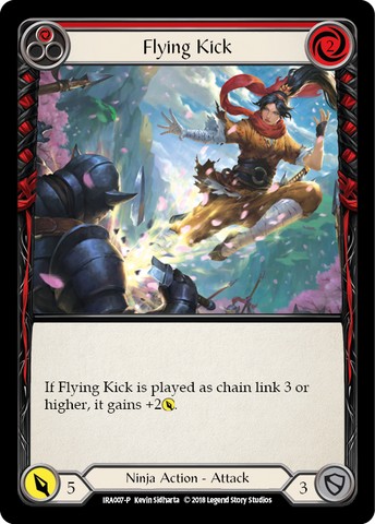 Flying Kick [IRA007-P] (Ira Welcome Deck)  1st Edition Normal