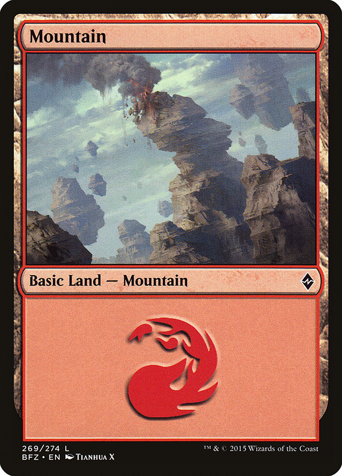 Mountain (269a) [Battle for Zendikar]